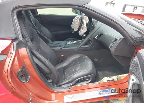 2016 Chevrolet Corvette Stingray из США, поврежденный, VIN 1G1YD3D76G5107169